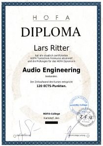 Audio Engineering Diploma
