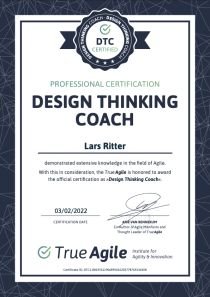 Design Thinking Coach Zertifikat