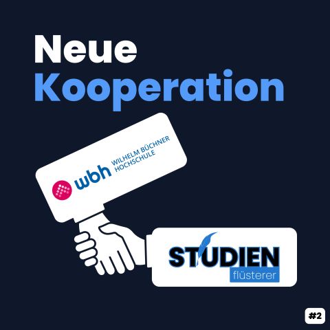 Neue Kooperation zwischen dem Studienflüsterer und der Wilhelm Büchner Hochschule