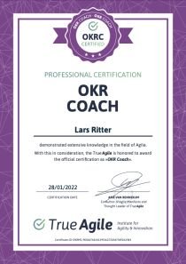 OKR Coach Zertifikat